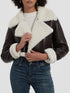 'Josselyn' Faux Fur Cropped Leather Jacket - Celes Fashion